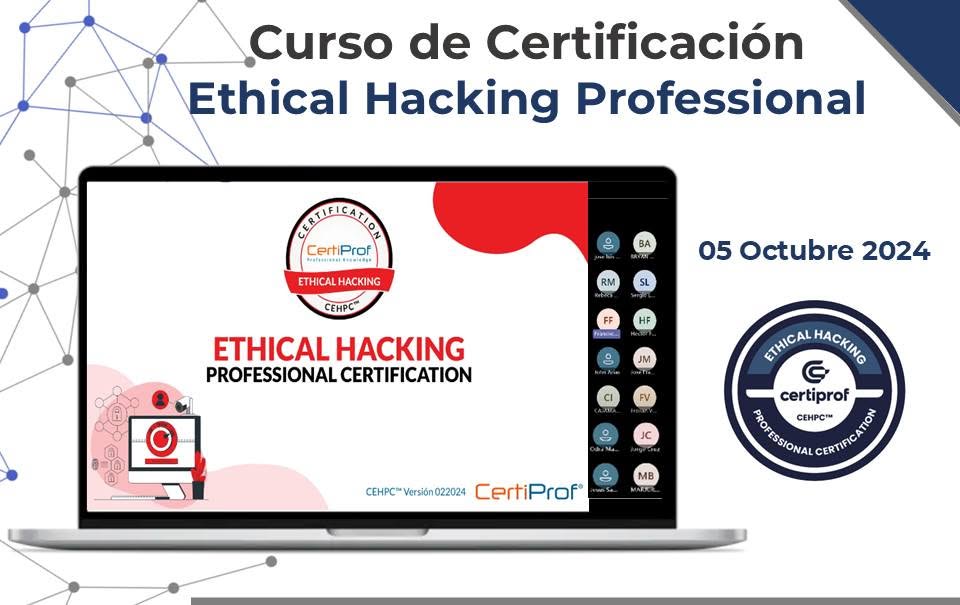 Evidencia visual de Ethical Hacking Professional